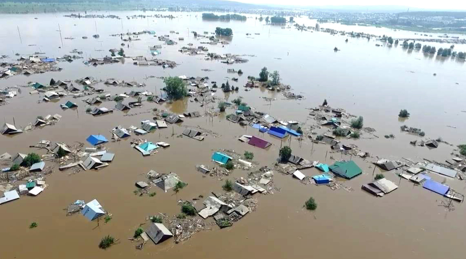 Рослеспрофсоюз объявляет сбор средств пострадавшим от наводнения в Иркутской области