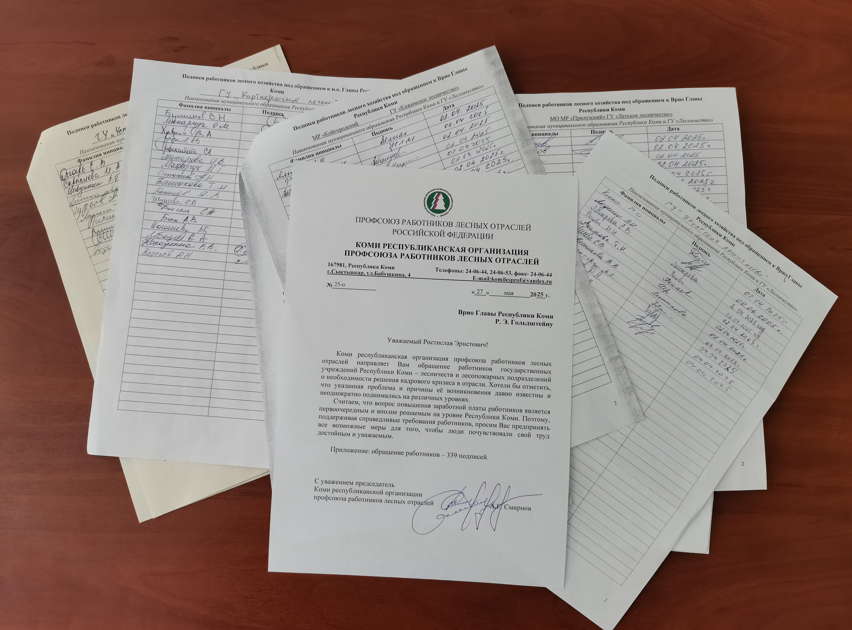 Работники лесной отрасли Республики Коми требуют решения кадрового кризиса и повышения зарплат